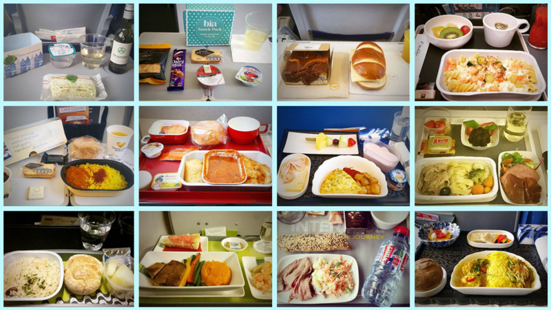 Graphic: Nick Wanserski (Photos from instagram.com/inflightfeed)